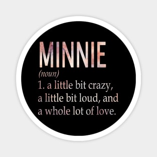 Minnie Girl Name Definition Magnet